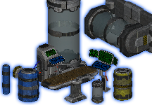 Sci-Fi Lab Equipment
